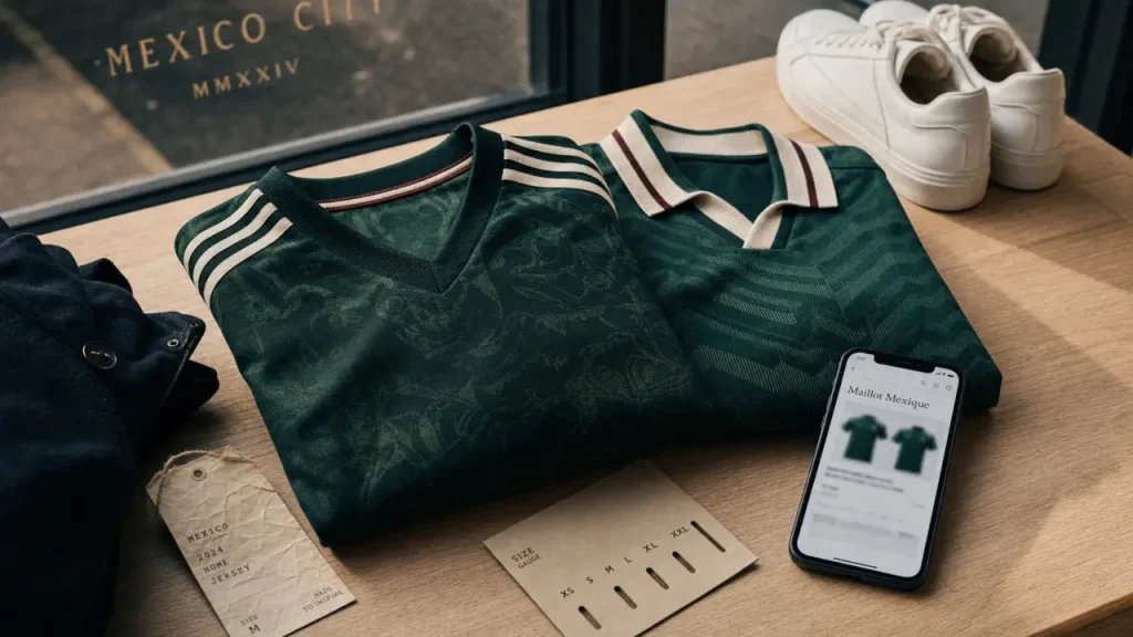Maillot du Mexique : officiel ou vintage, les bons critères pour acheter sans erreur