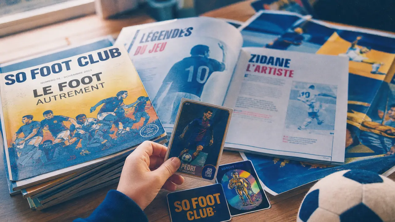 Abonnement So Foot Club : magazine foot 10-16 ans, cartes collectors et jeux
