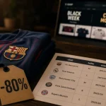 Black Friday maillot de foot -80% : club, taille et coupe