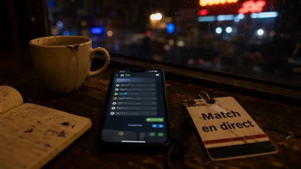 Lien Telegram match en direct : le réflexe à vérifier avant de rejoindre un canal