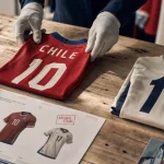 Maillot chili domicile et extérieur flocage officiel, prix