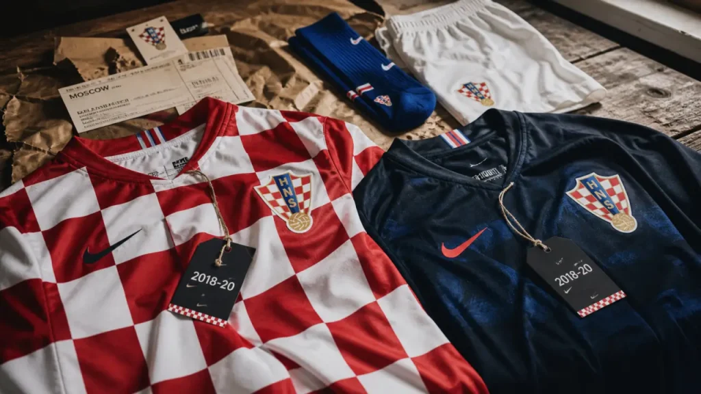 Maillot Croatie 2018 : domicile, extérieur et détails qui prouvent l’authenticité