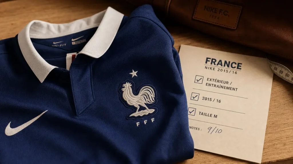 Maillot équipe de France 2015 : version extérieur, entraînement et critères pour acheter sans erreur