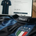 Maillot italie euro Italie domicile Dimarco 3, prix 124,90 €