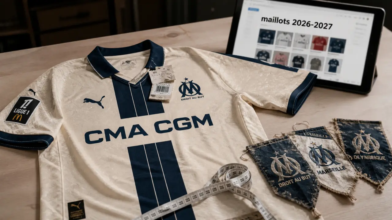 Maillot Ligue 1 : domicile, extérieur, troisième et vintage
