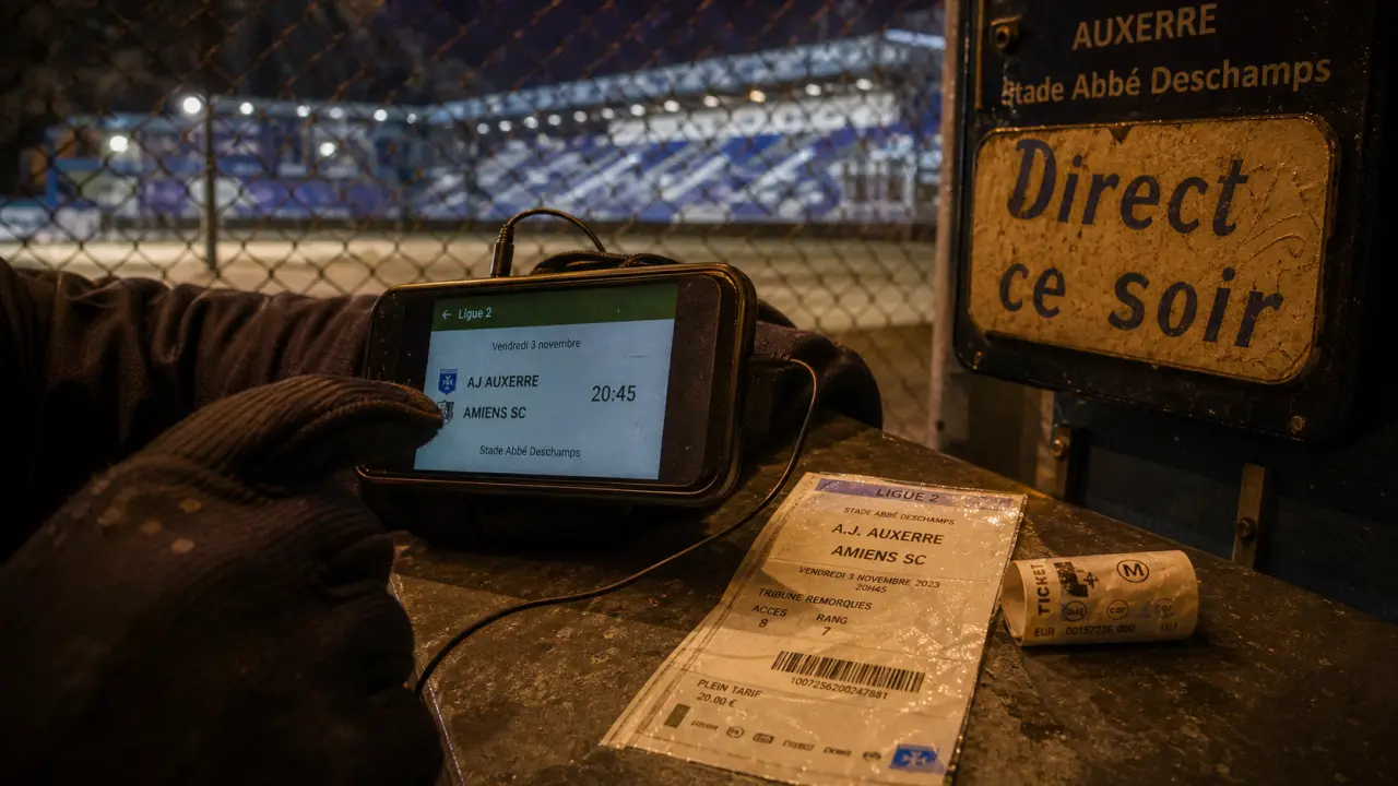 Match auxerre ce soir en direct : horaire sur smartphone