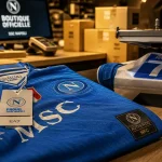 Naples maillot Authentic, replica et édition Centenary Blue en boutique officielle