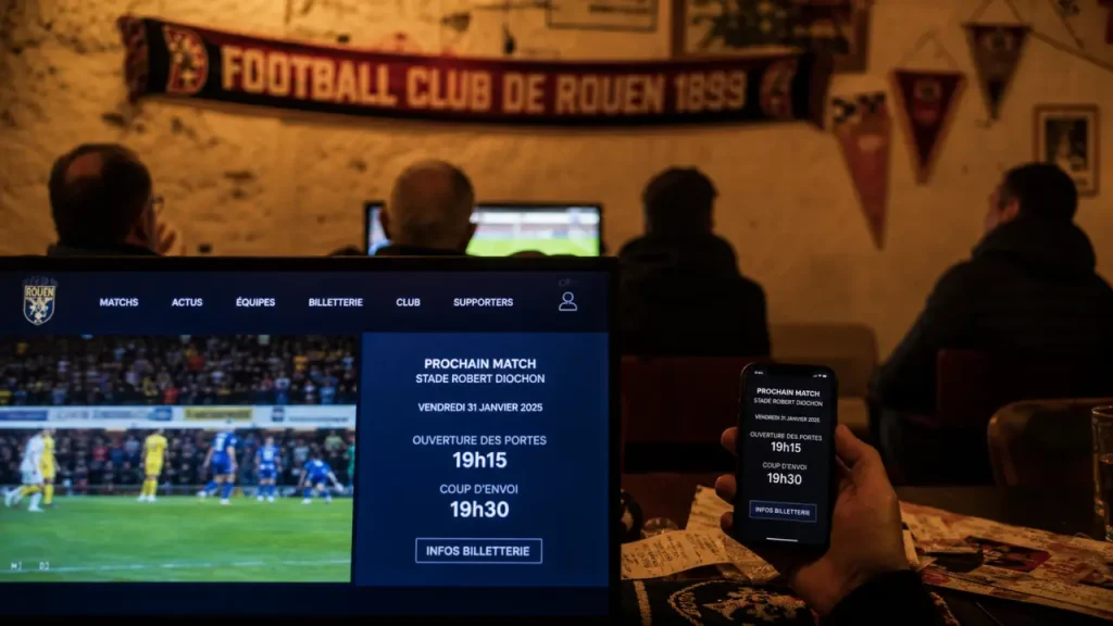 FFFtv, YouTube et 19h15 : où regarder FC Rouen – Dijon FCO ?