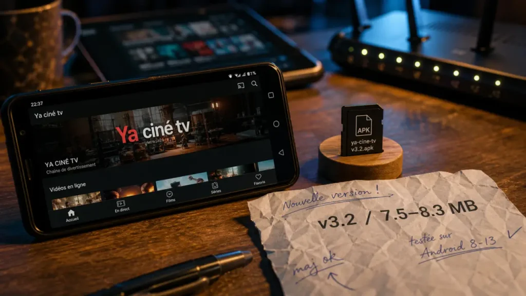 Yacine TV APK sur Android : 700+ chaînes et les précautions avant téléchargement