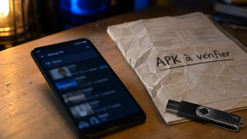 Yacine TV APK sur Android : matchs du jour, gratuité et pièges à éviter