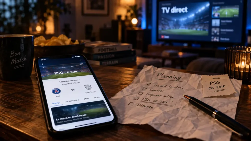 Match du PSG ce soir : vérifiez le calendrier avant de chercher la chaîne