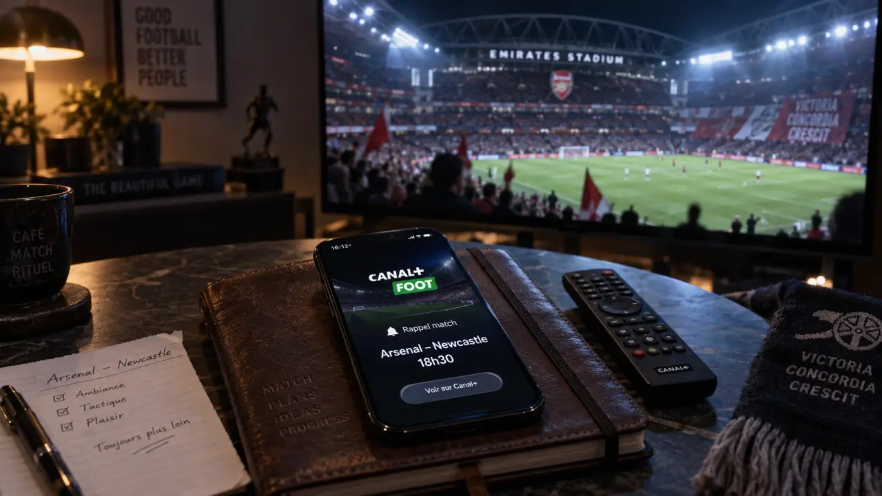 Où regarder Arsenal Newcastle United : Canal+ Foot 18h30