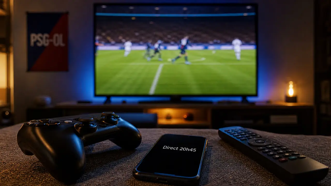 Où regarder olympique lyonnais paris saint germain football club : Direct 20h45