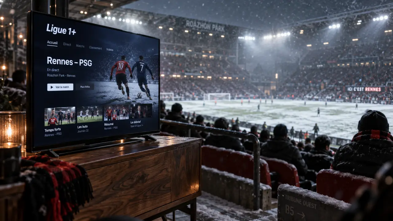 Où regarder Rennes PSG : paris saint-germain football club au stade rennais football club en direct
