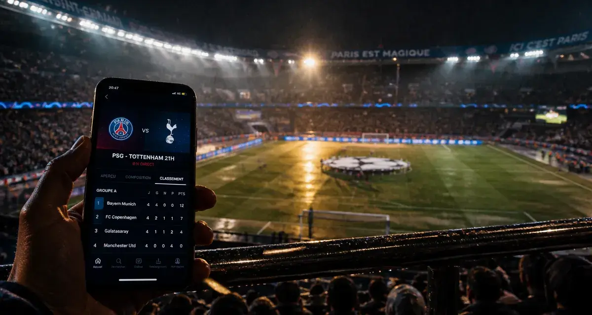 Où regarder paris saint germain football club tottenham sur Canal+ à 21h