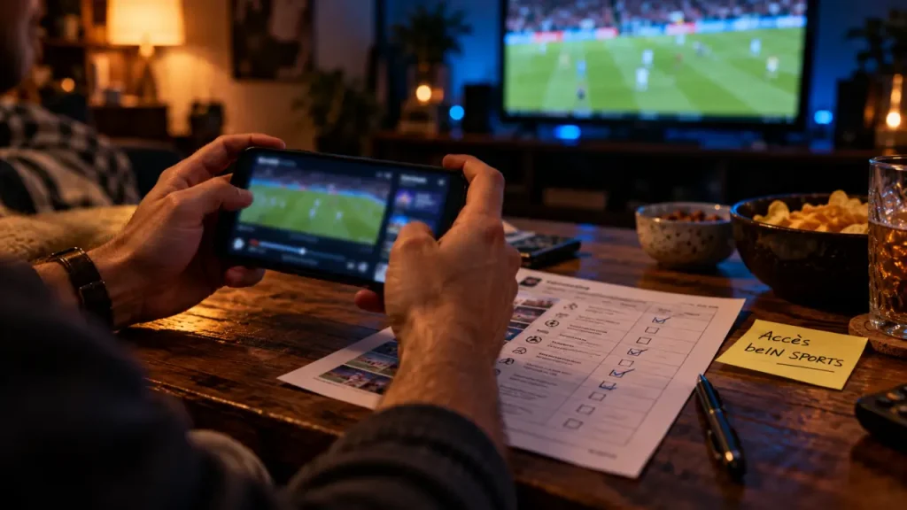 beIN SPORTS app : choisir le bon accès sans confondre France et APAC