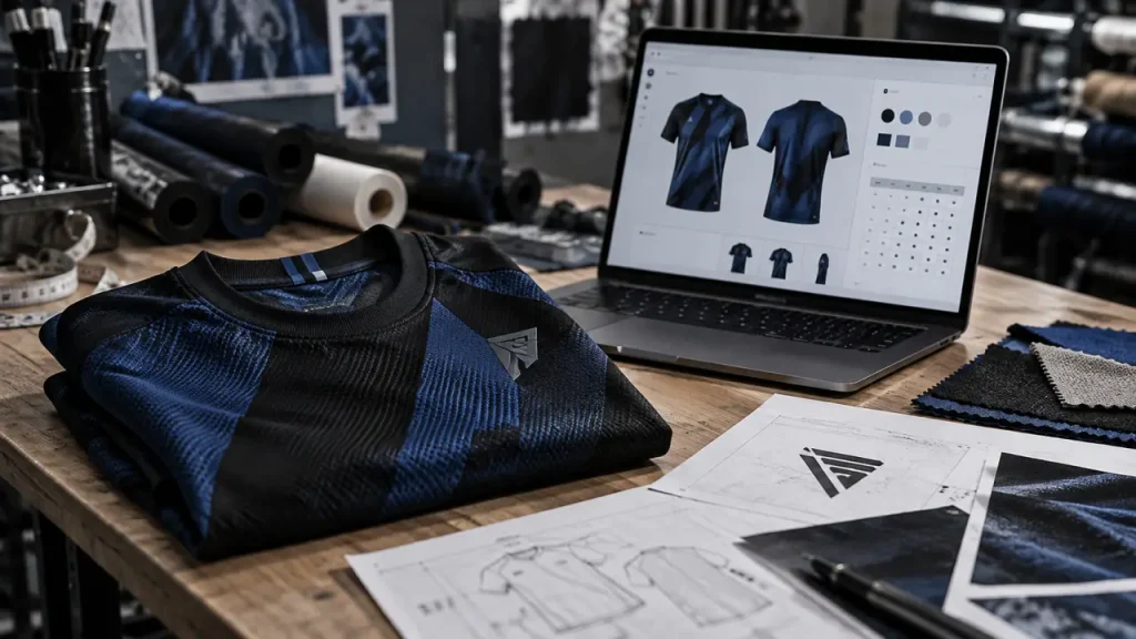 Créer un maillot de football personnalisé, de l’identité du club à la commande
