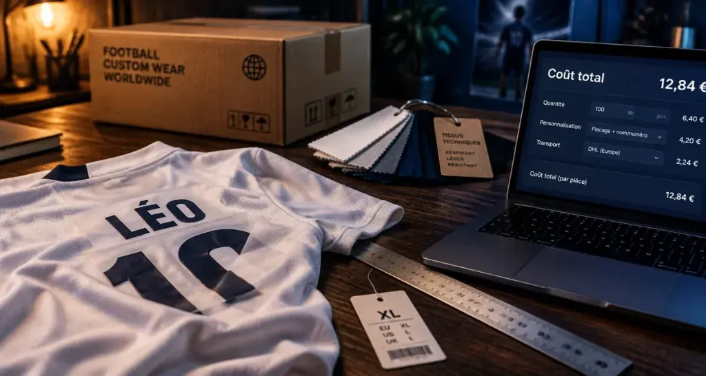 Fournisseur de maillots de football : le prix par pièce ne dit pas tout