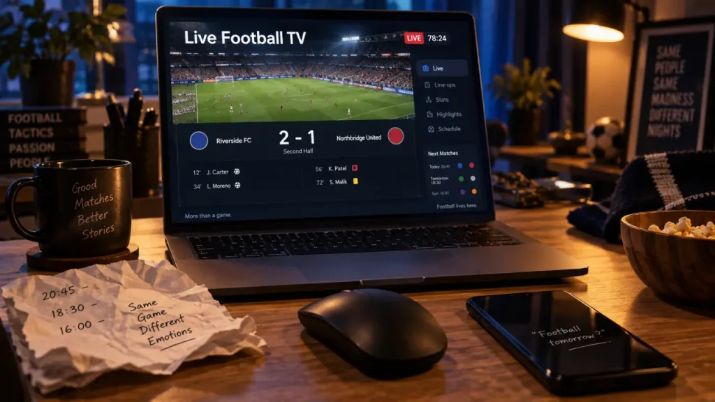 Le streaming football sur PC dépend des droits, pas seulement de l’application