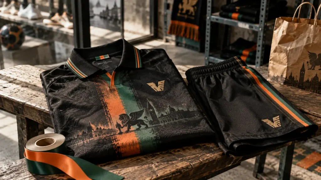 Maillot Venezia FC : domicile, third ou gardien, choisissez selon votre usage