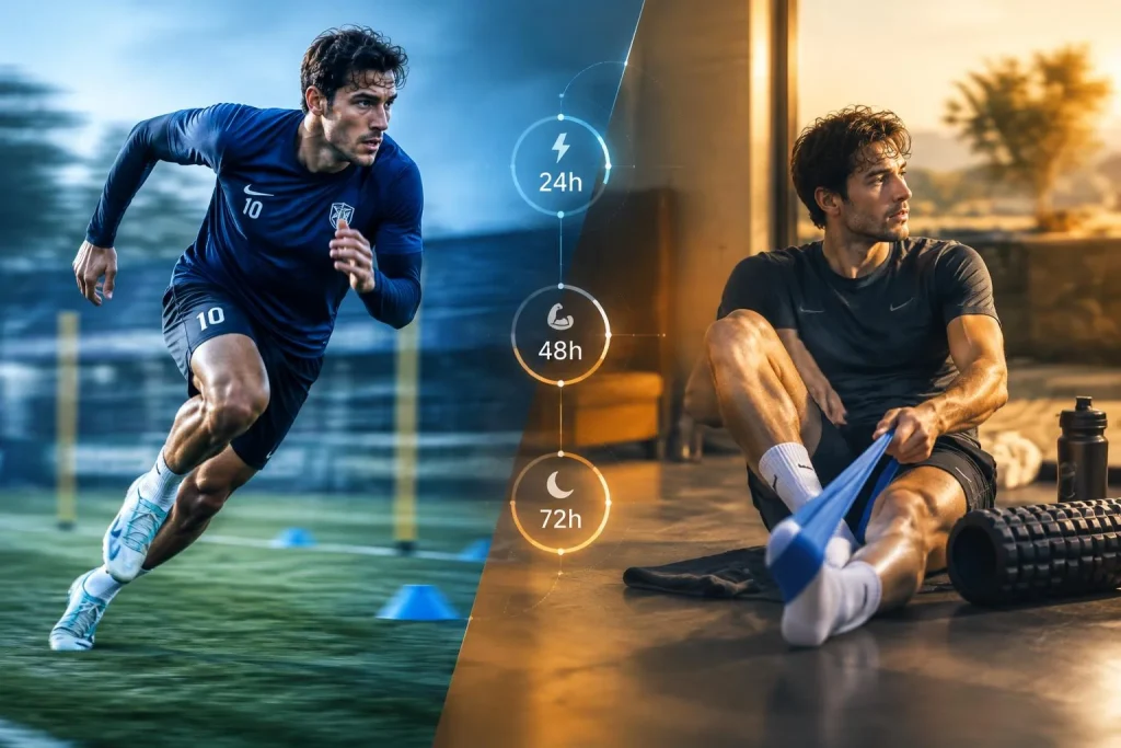 Entre deux matchs rapprochés : que faire à 24, 48 ou 72 heures pour rester frais ?